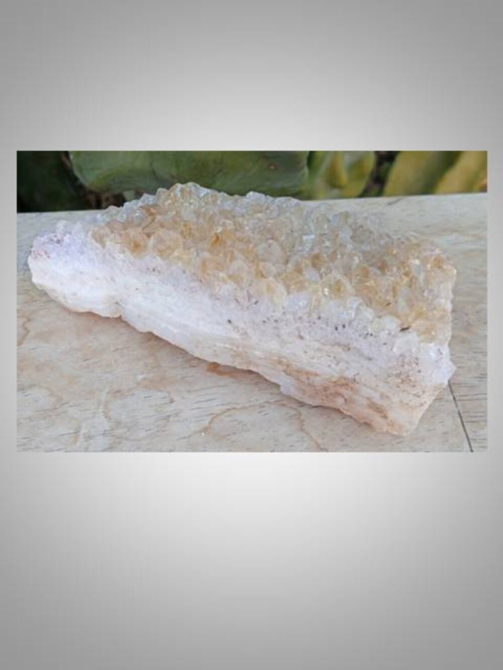 citrine crystal cluster 03 rock mineral - Picture 4 of 4